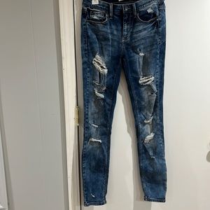 low rise skinny jeans